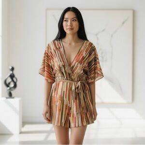 Beach BBQ Summer Fun Romper (Size L)